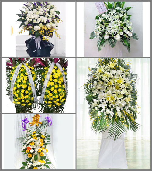 广西玉林玉州区新桥镇白事花篮预定